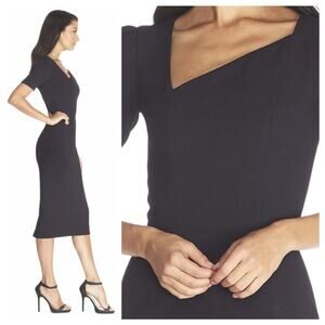 Dress The Population Women's Ruth Dress Black Size L